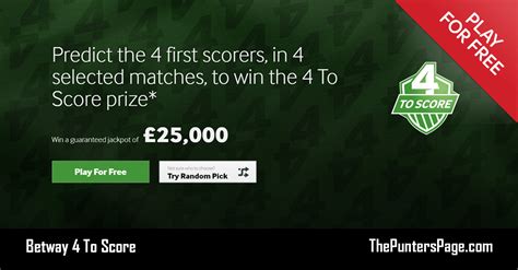 betway 4 to score results